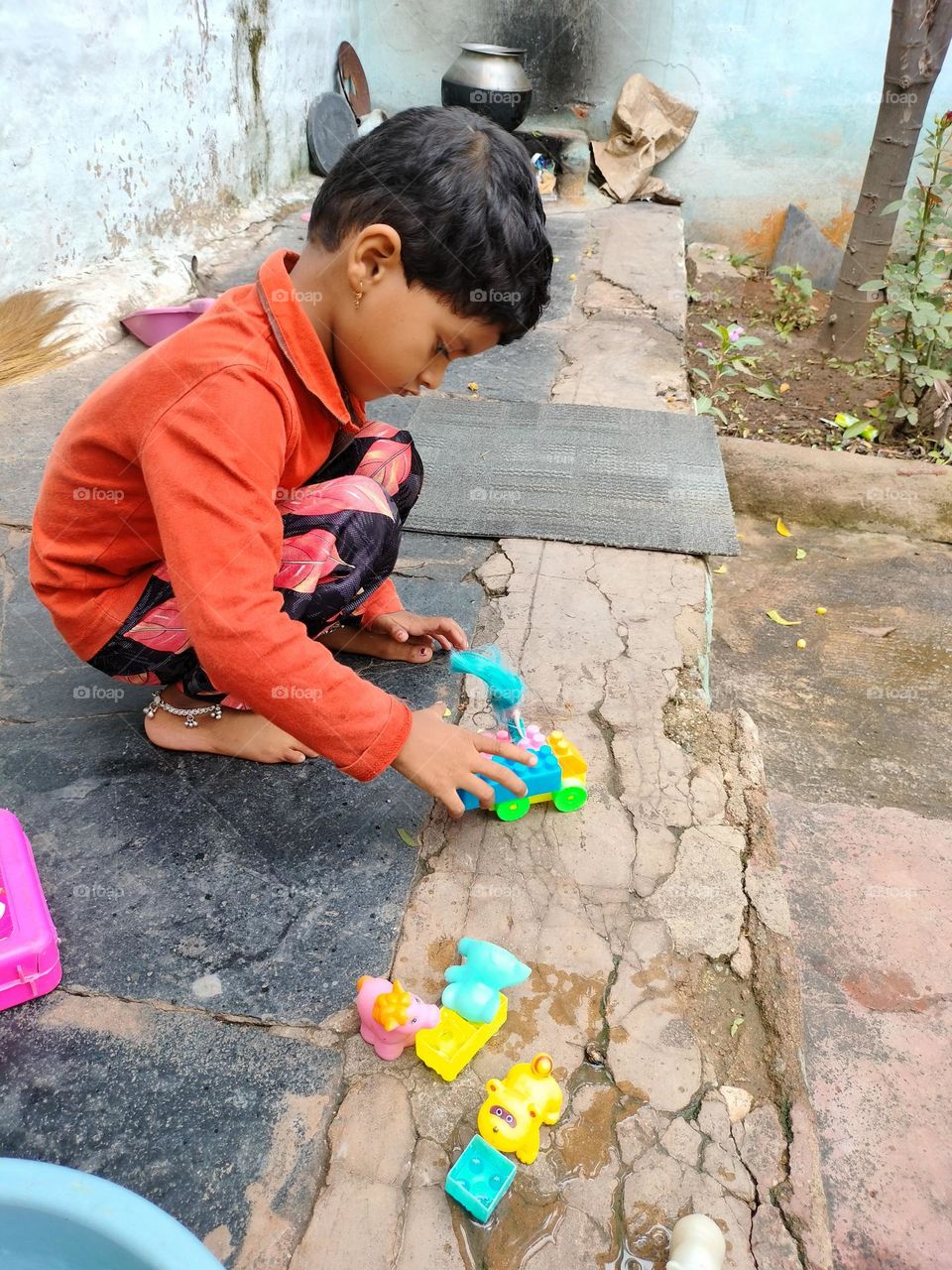 my daughter play time