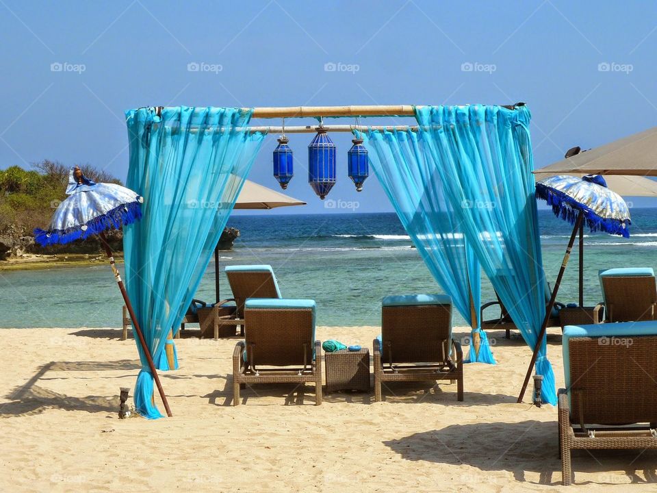 Blue beach  Bali