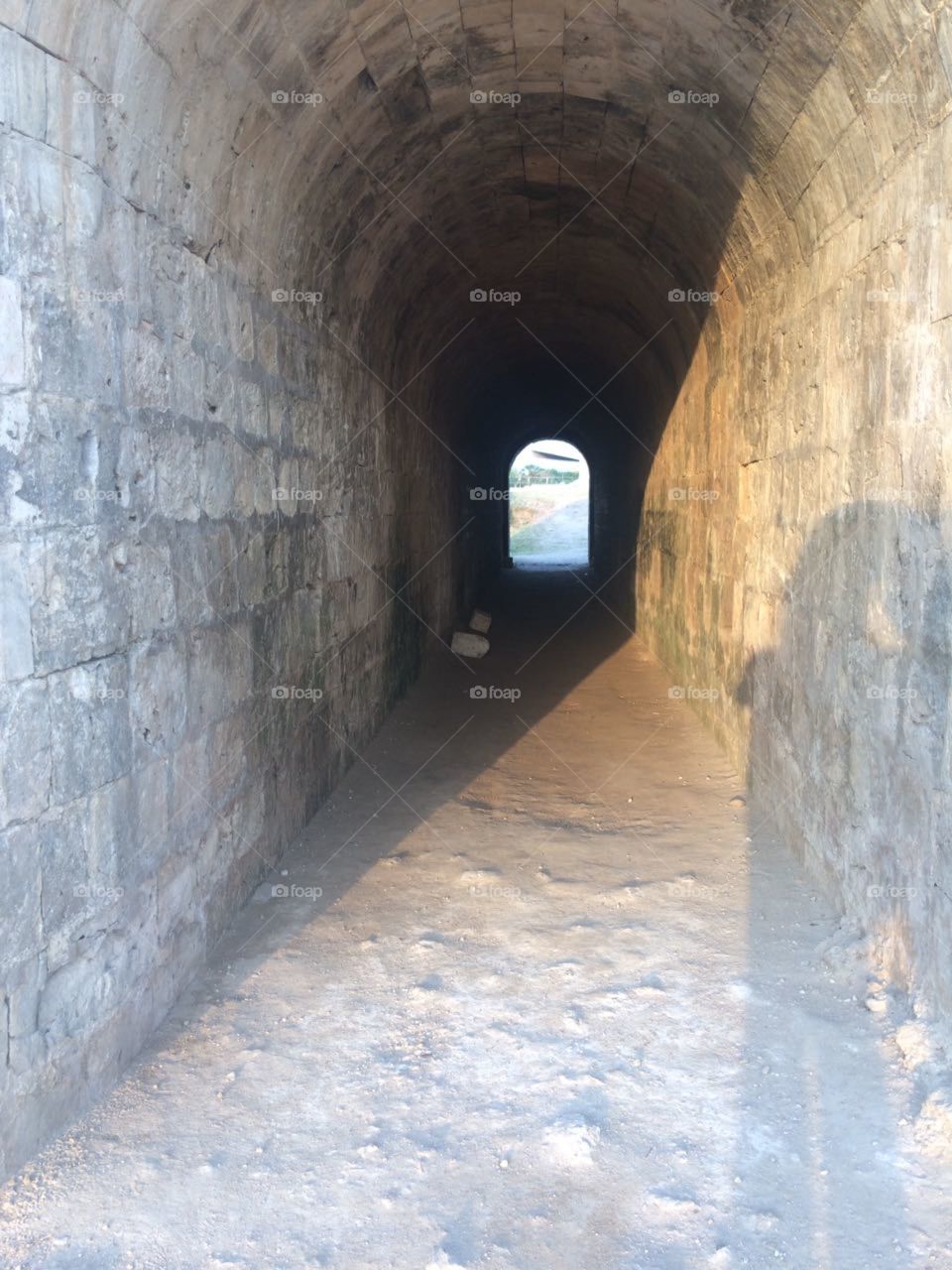 Stone tunnel