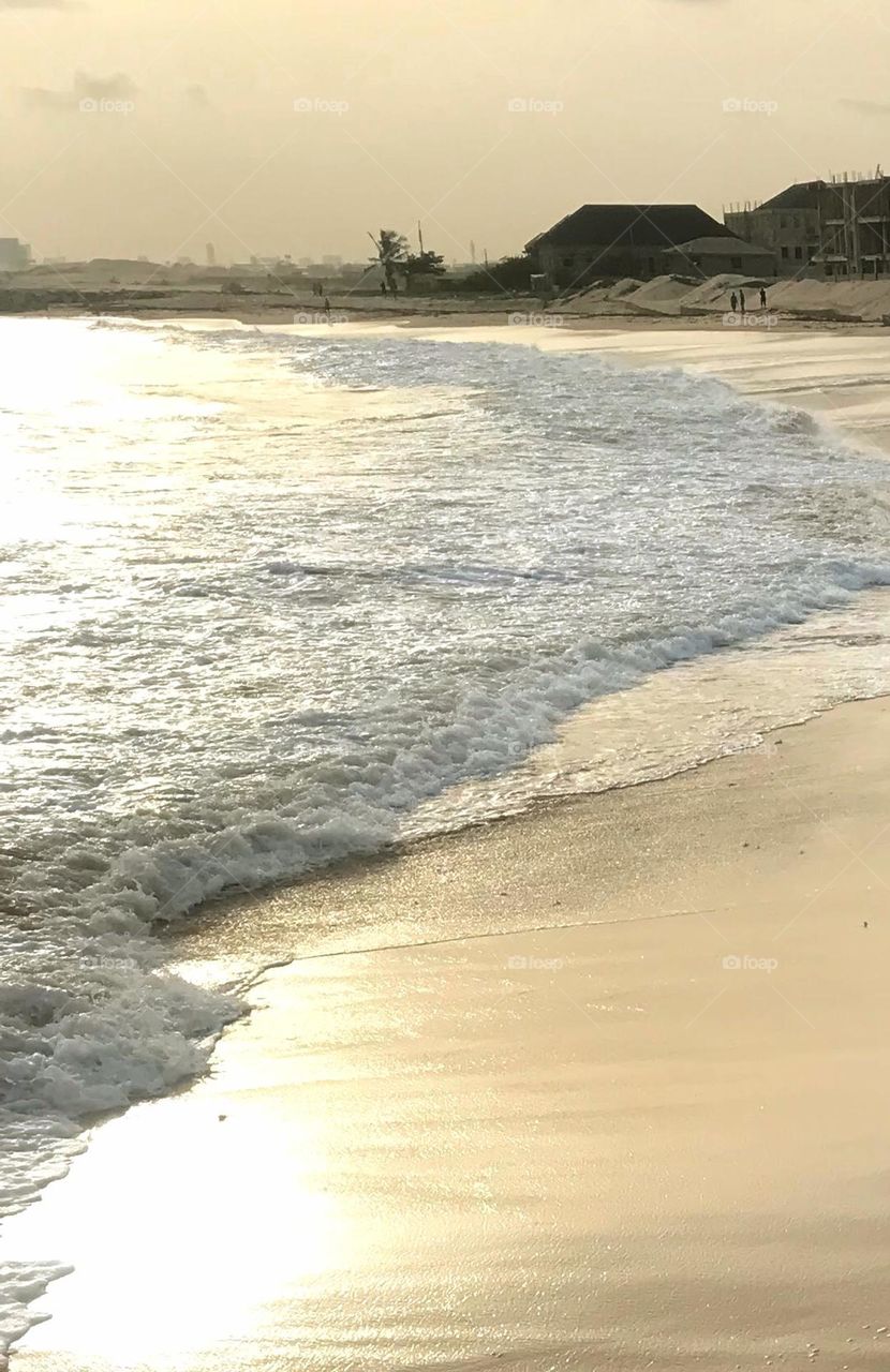 the sea with a touch of sun, this is Gods beautiful creature, a place of relaxation for men and a blessing to the aquatic world