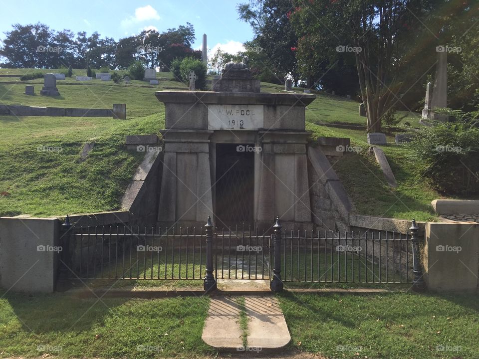 Mausoleum, Hollywood Cemetery, Richmond, Virginia