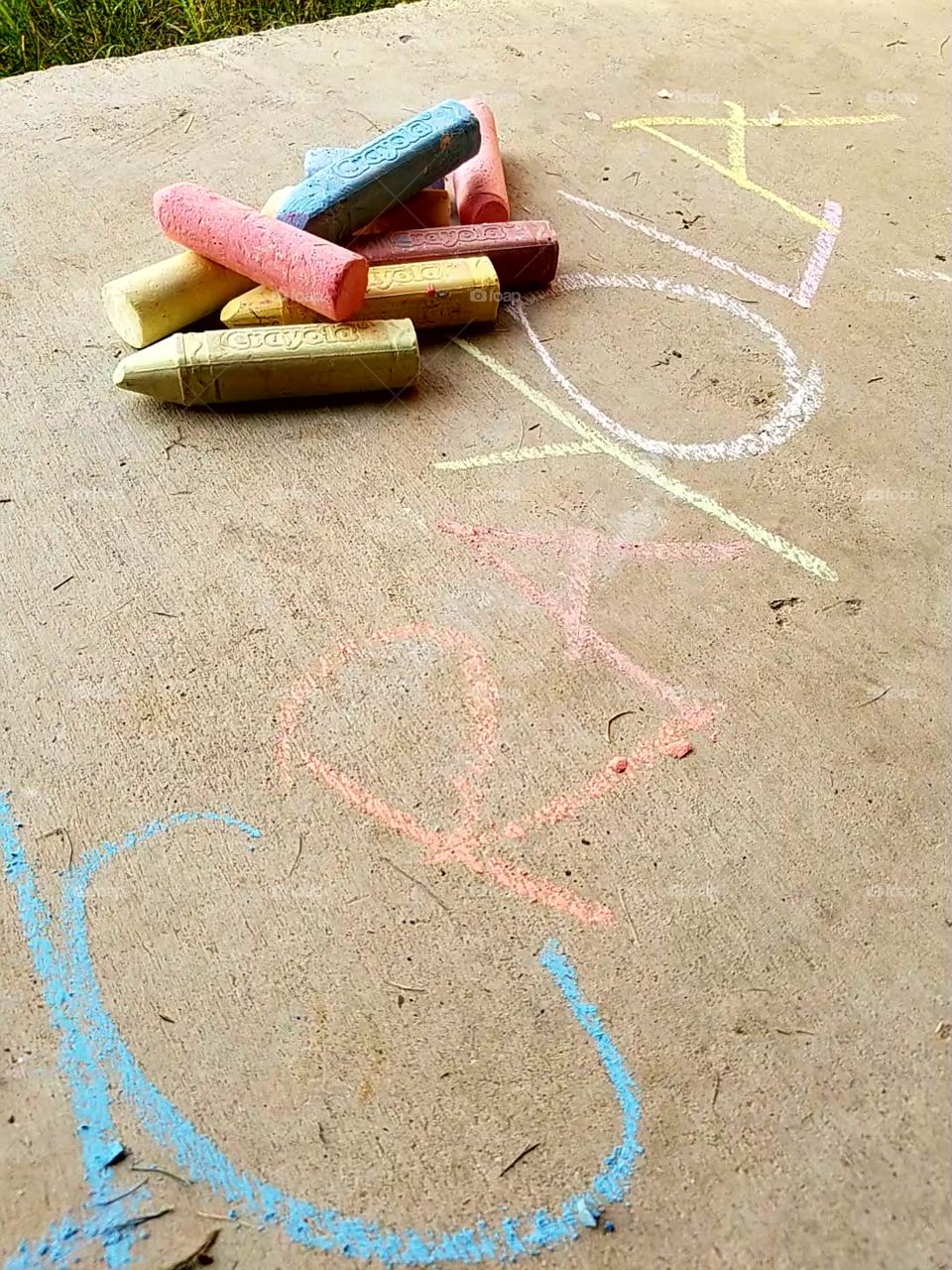 Crayola chalk