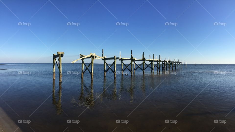 Old pier, Pass Christian , Ms.