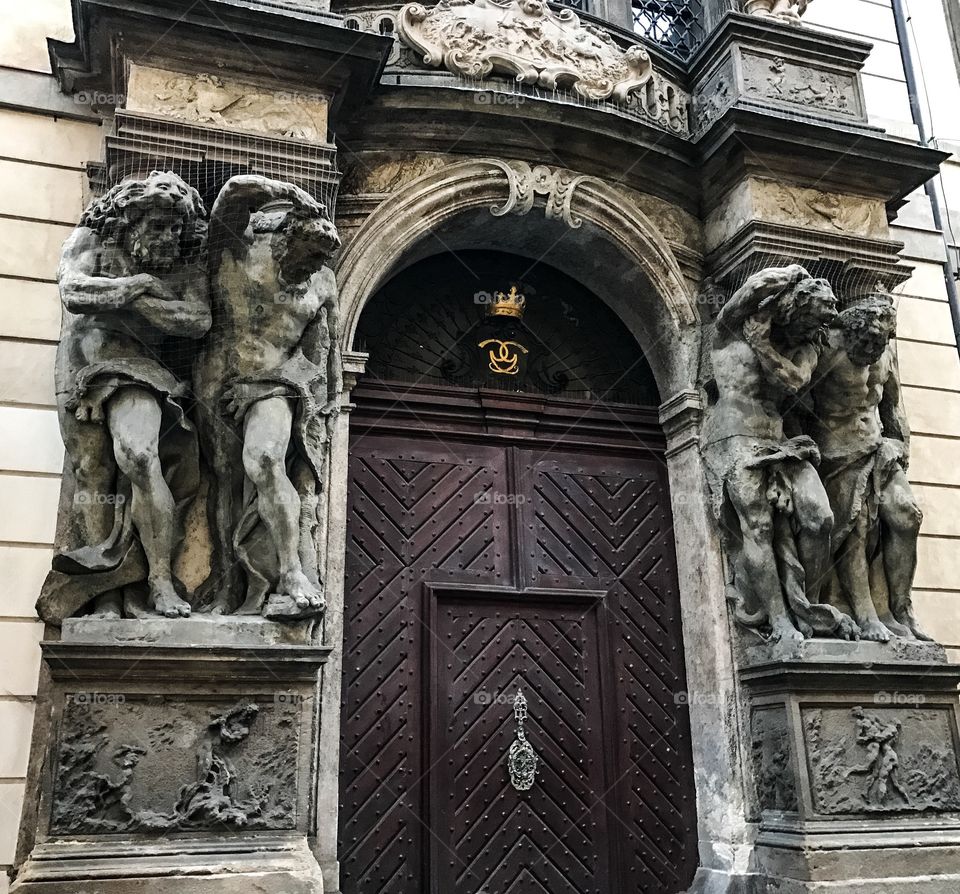 Ornate entry 