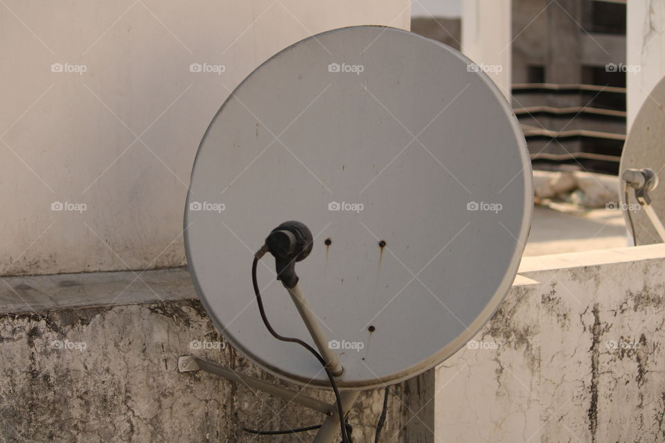 Circular dish antenna