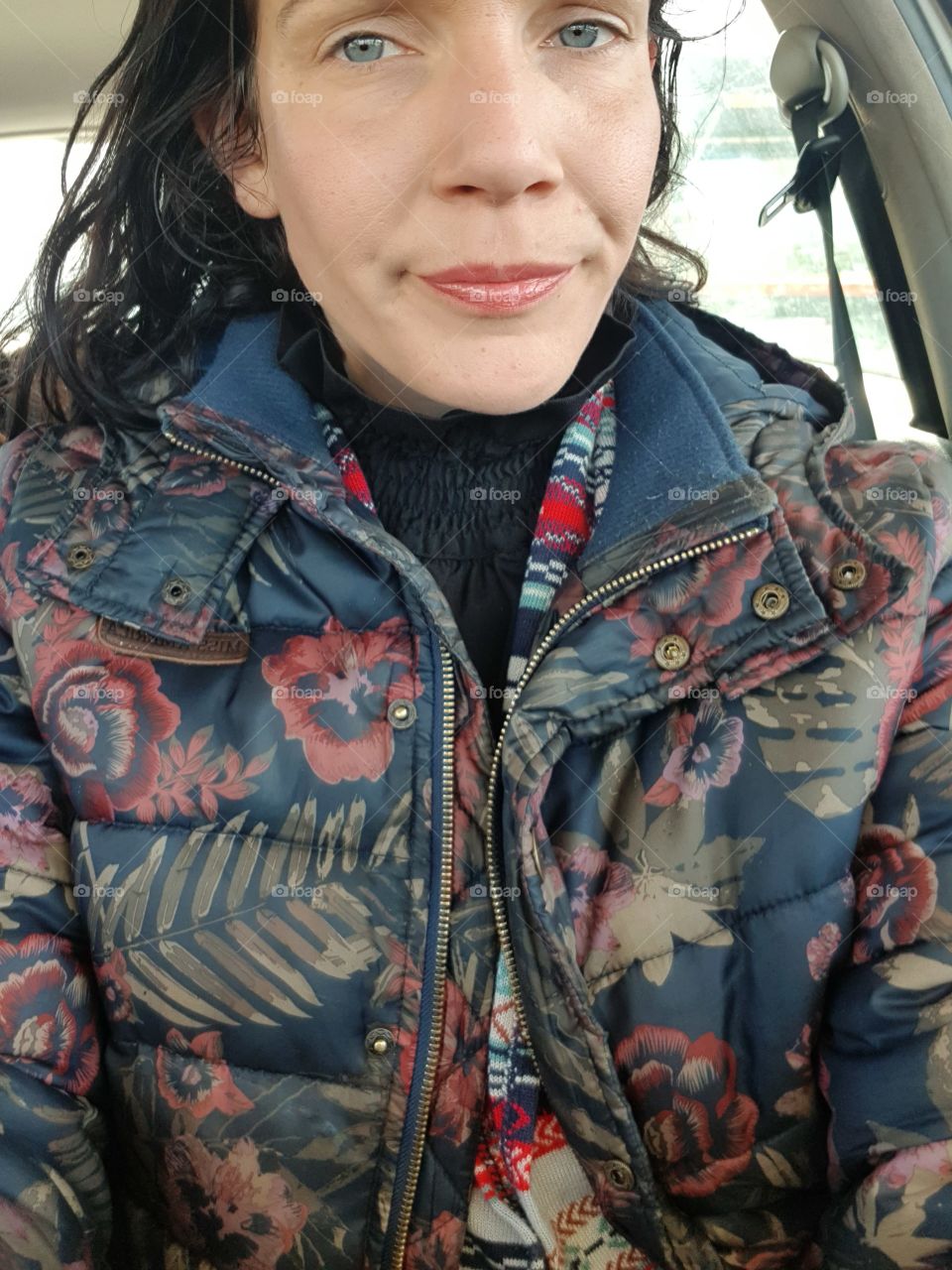 Inside the car, photo!