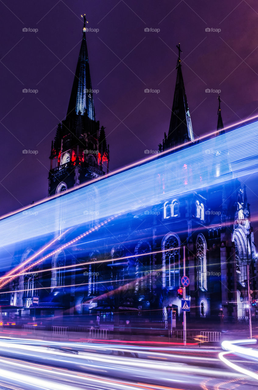 St. Olga and Elizabeth cathedral in Lviv city