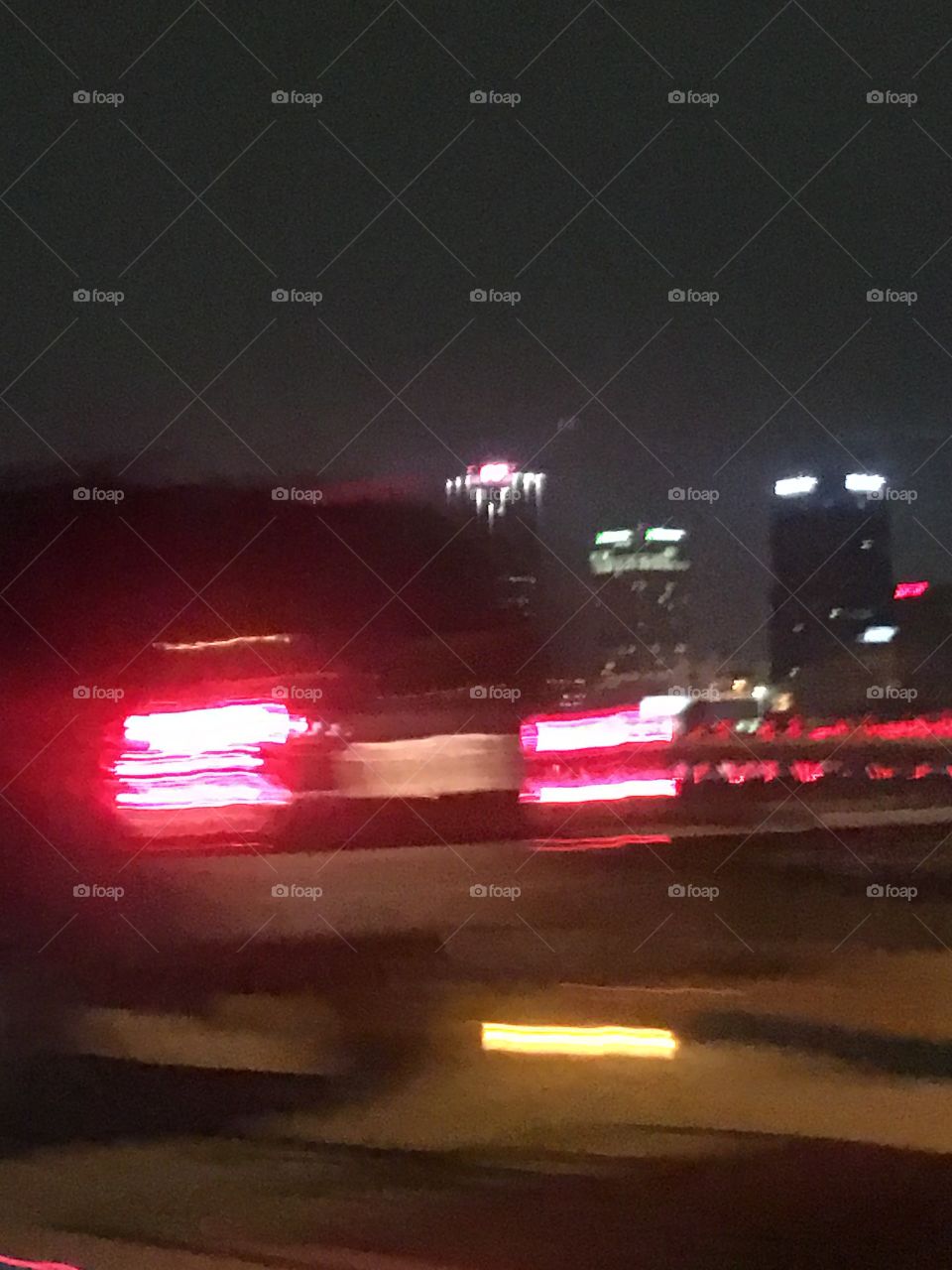 City lights at night
