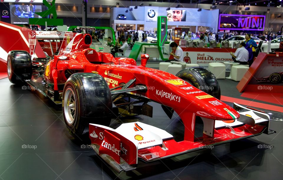 Ferrari. Motorshow Bangkok