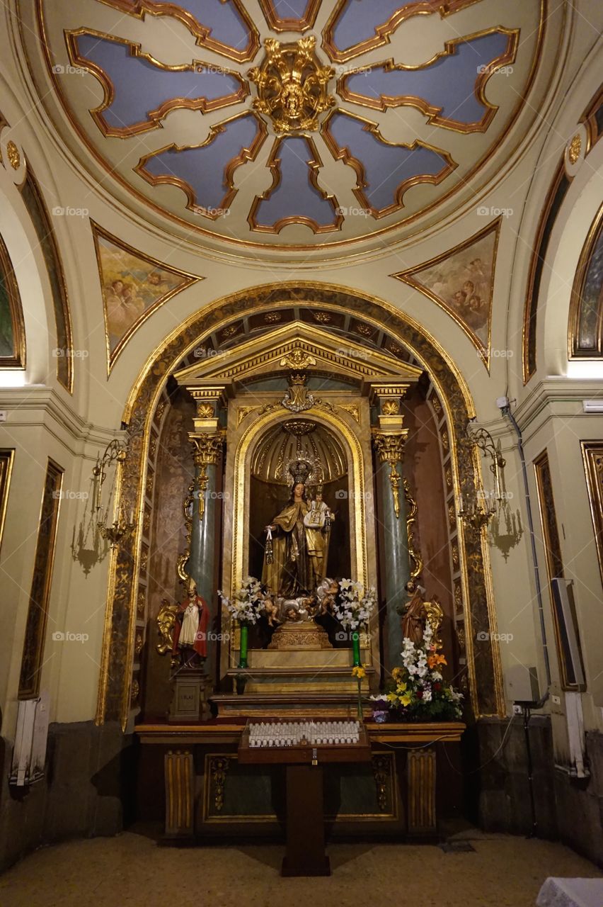 Altar at Parroquia de San José, Madrid 