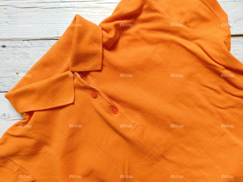 Orange fashionable t-shirt