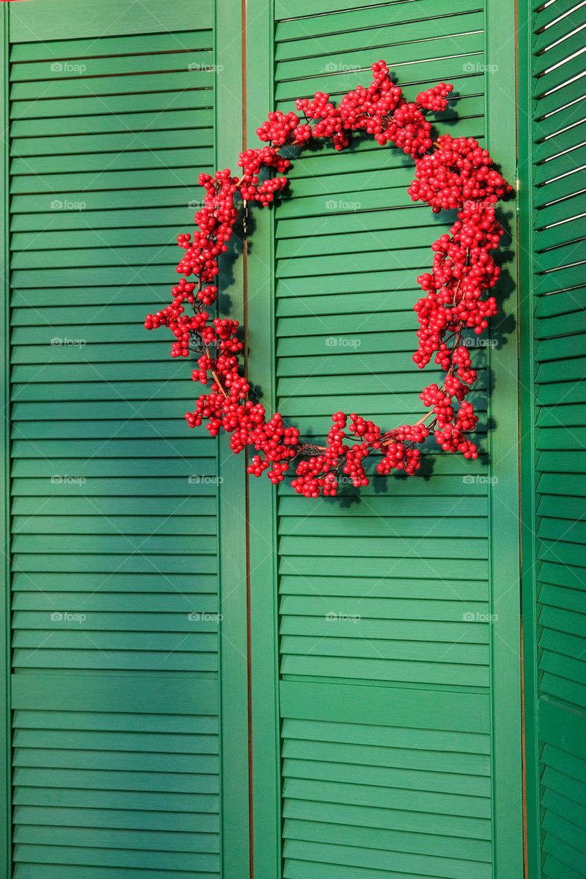 Berry wreath
