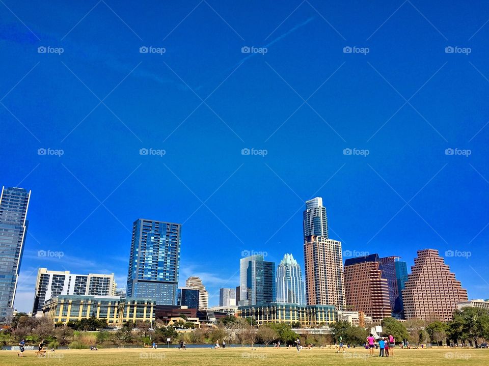 Austin TX cityscape 