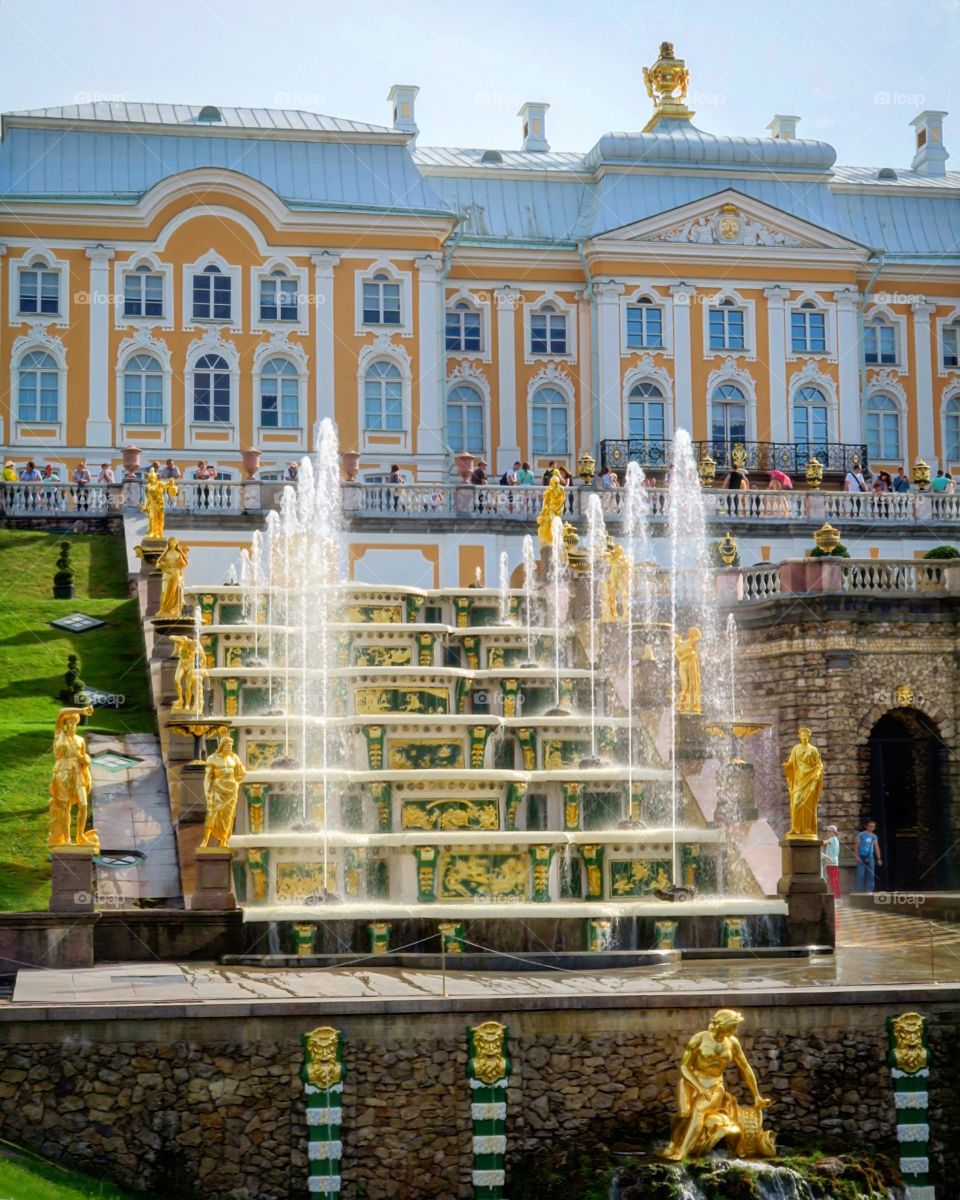Peterhof palace 
