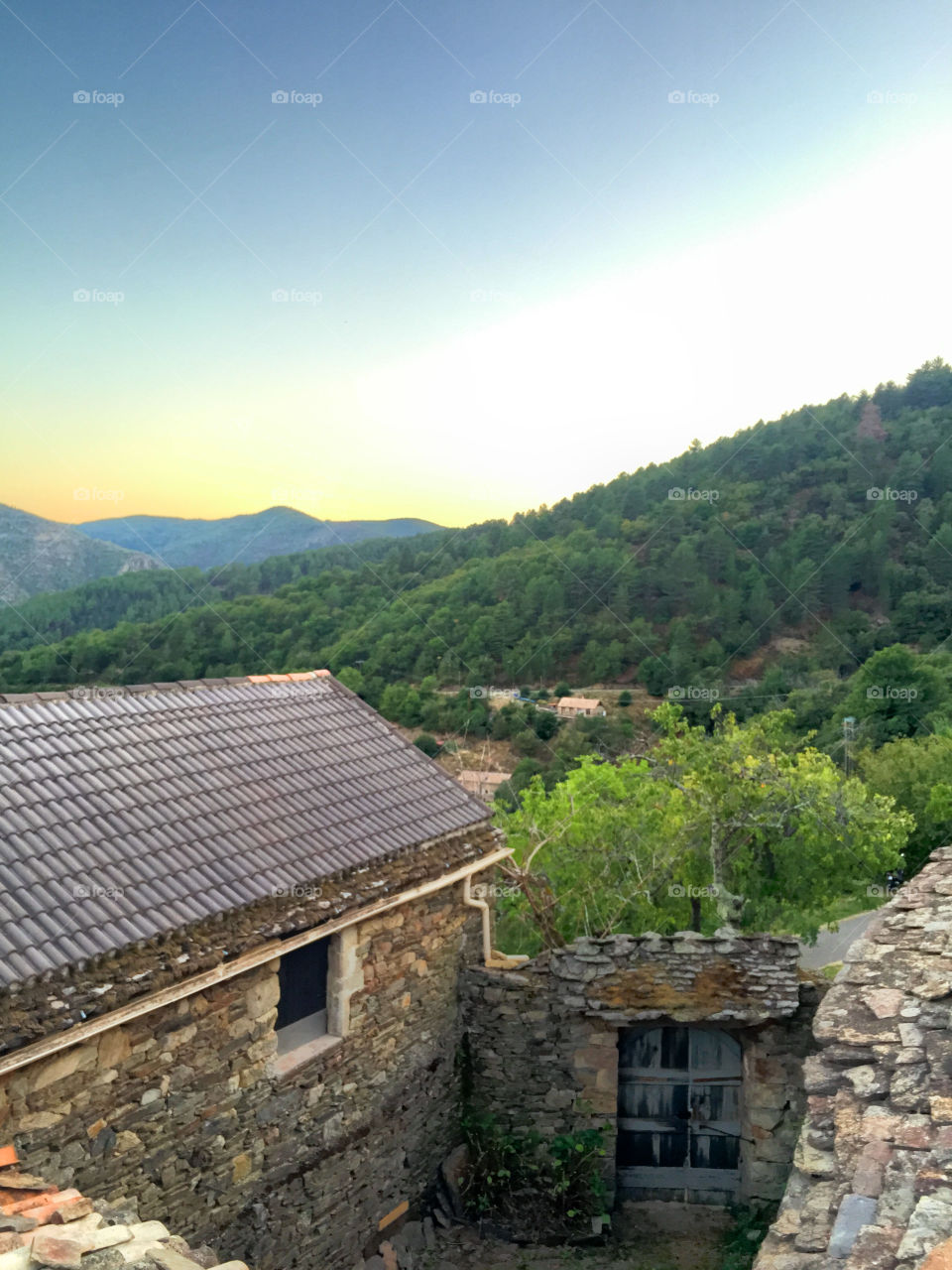 House in the mountains 