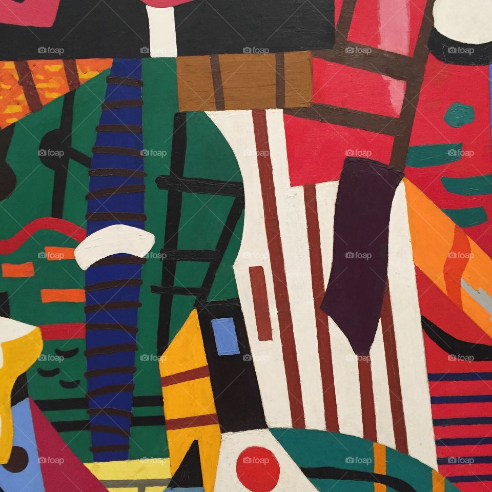 Art in Detail, fine art, painting, Stuart Davis 