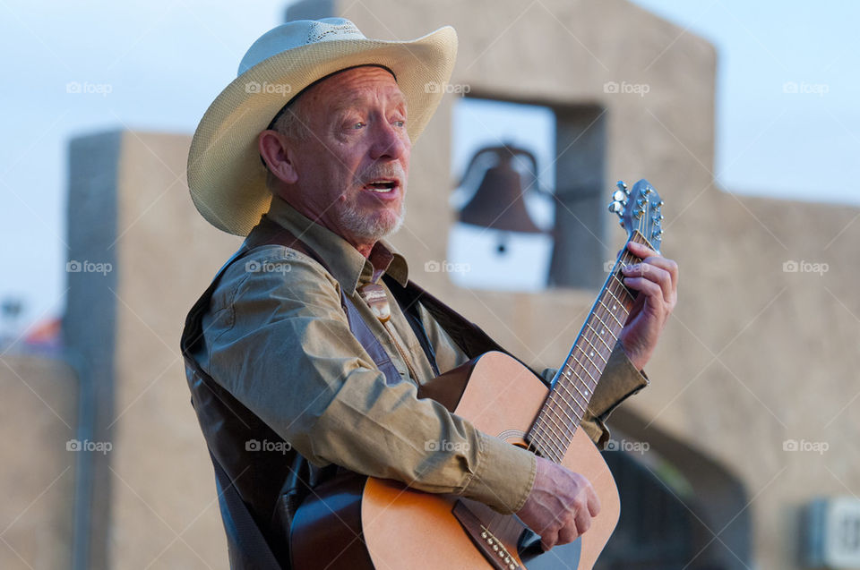 Singing cowboy.