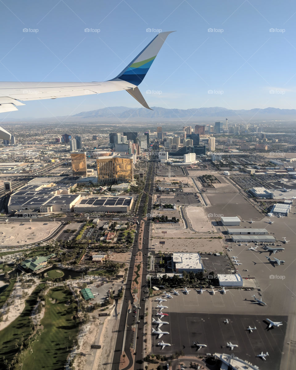 Leaving Las Vegas.