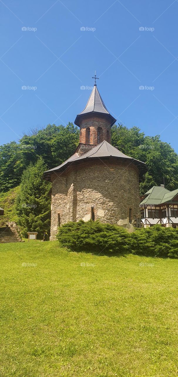 Old church from Prislop Monastery