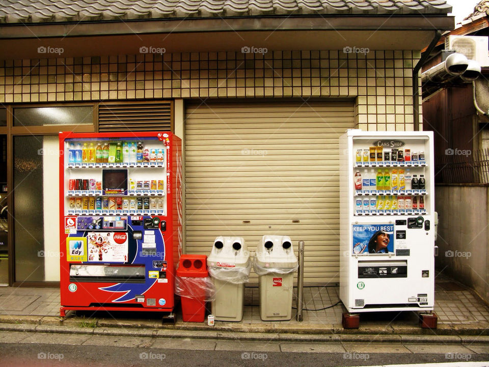 summer machine japan drinks by javidog