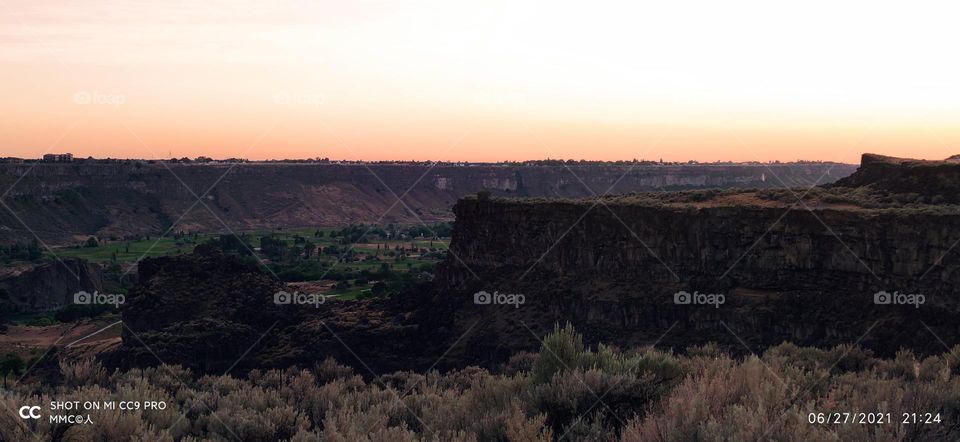 sunset and evening series