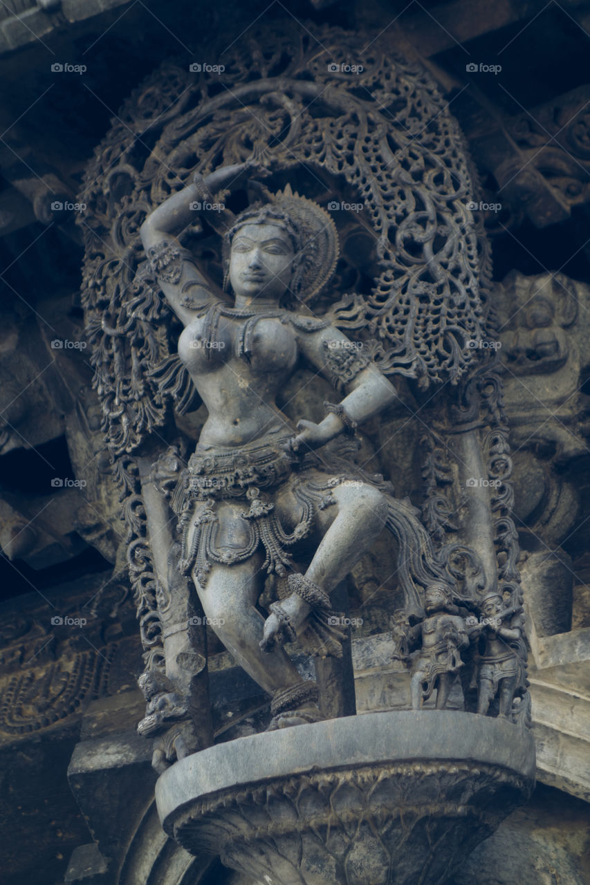 Sculpture photography - fine art - Belur