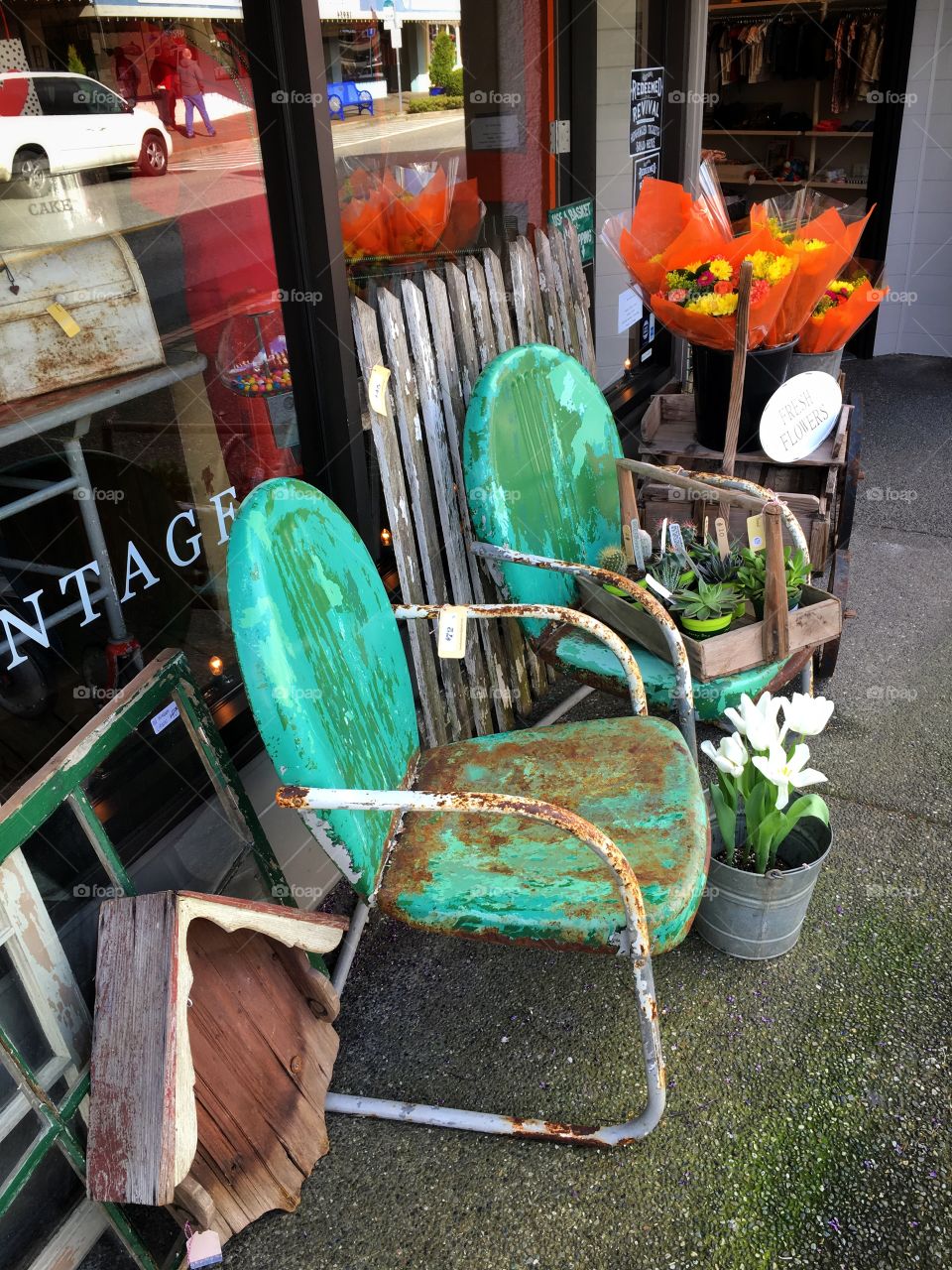 Vintage Patio Chairs 