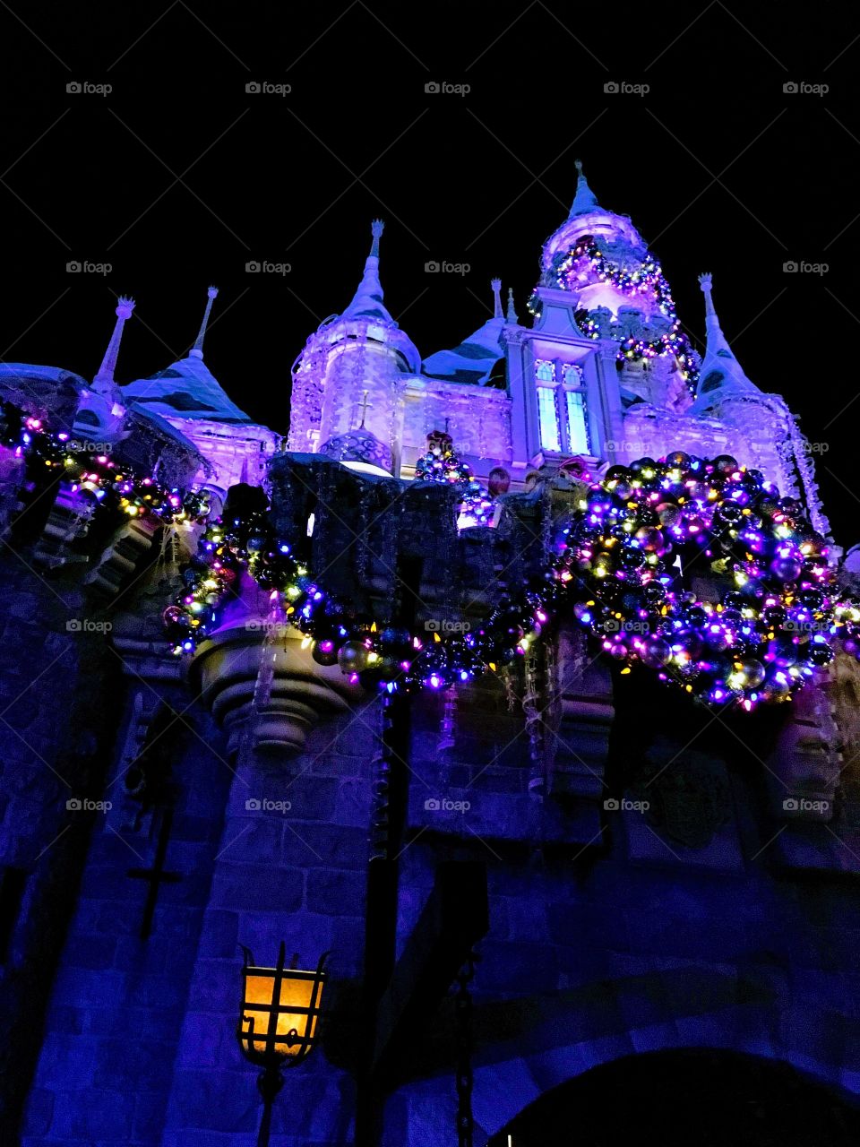 Christmas Sleeping Beauty’s Castle.