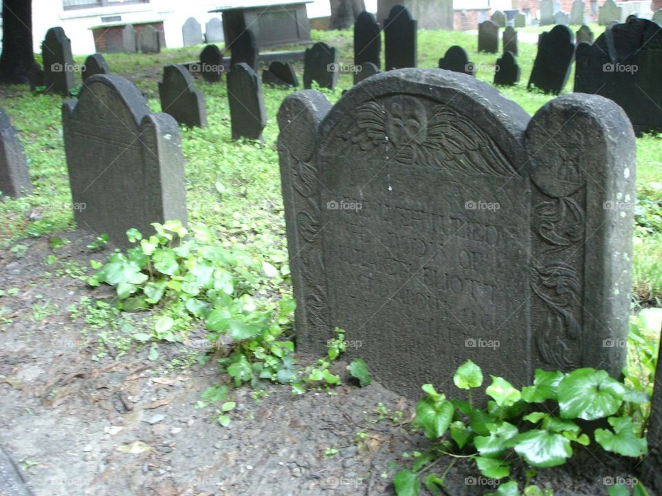 Boston cemetery 