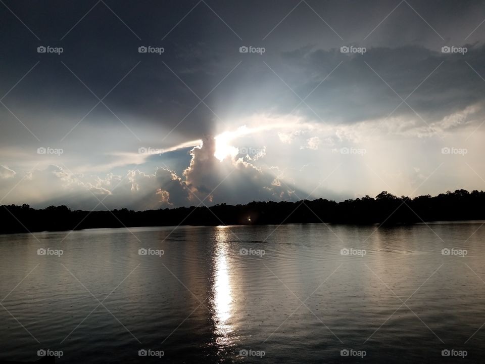 Storm clouds