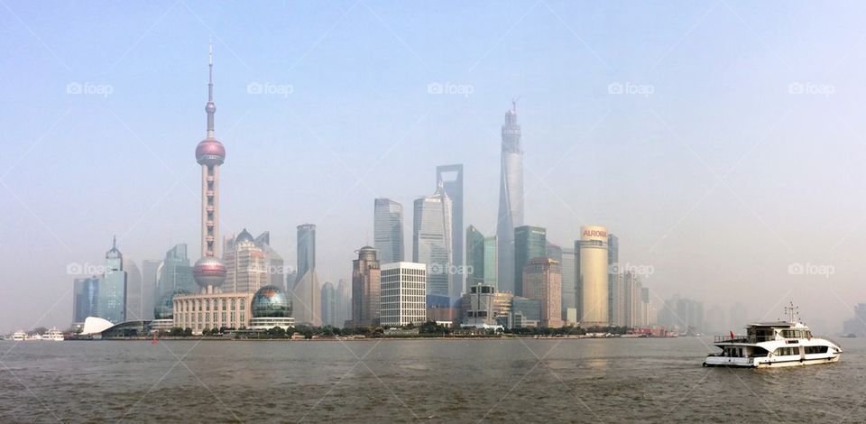 Skyline from Shanghai