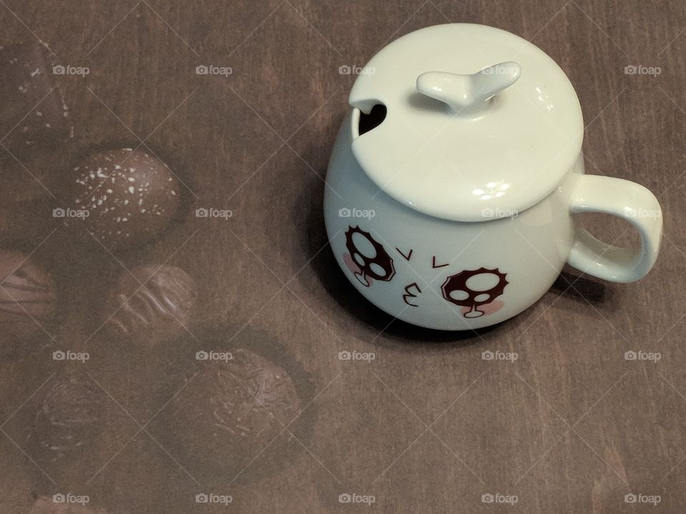 Coffee break with my Chinese mug