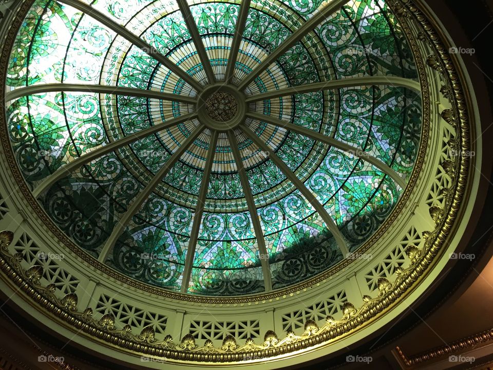 Ceiling at capitol building 