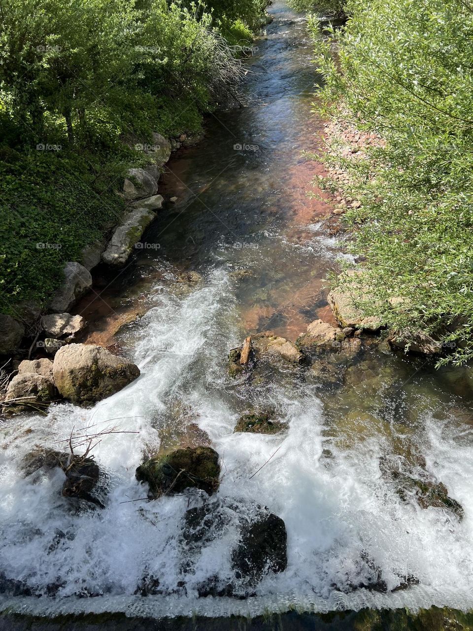 beautiful little waterfall