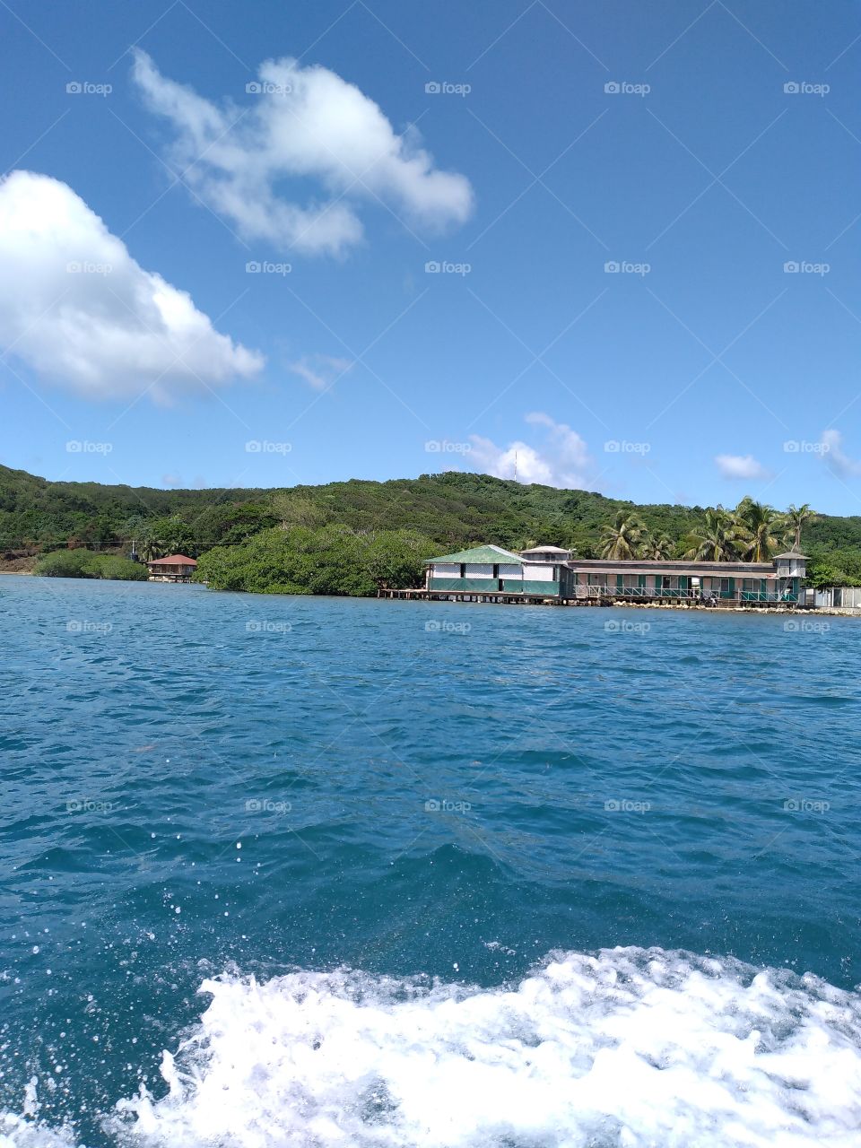 and local hotel on the seaside