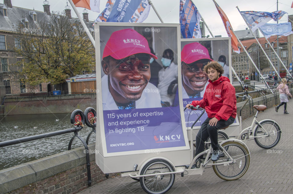 Driving Billboard From The KNCV At The Den Haag World Forum The Netherlands 2018