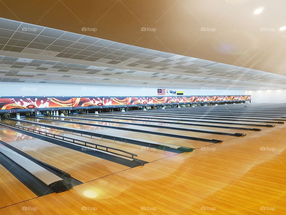 bowling...
