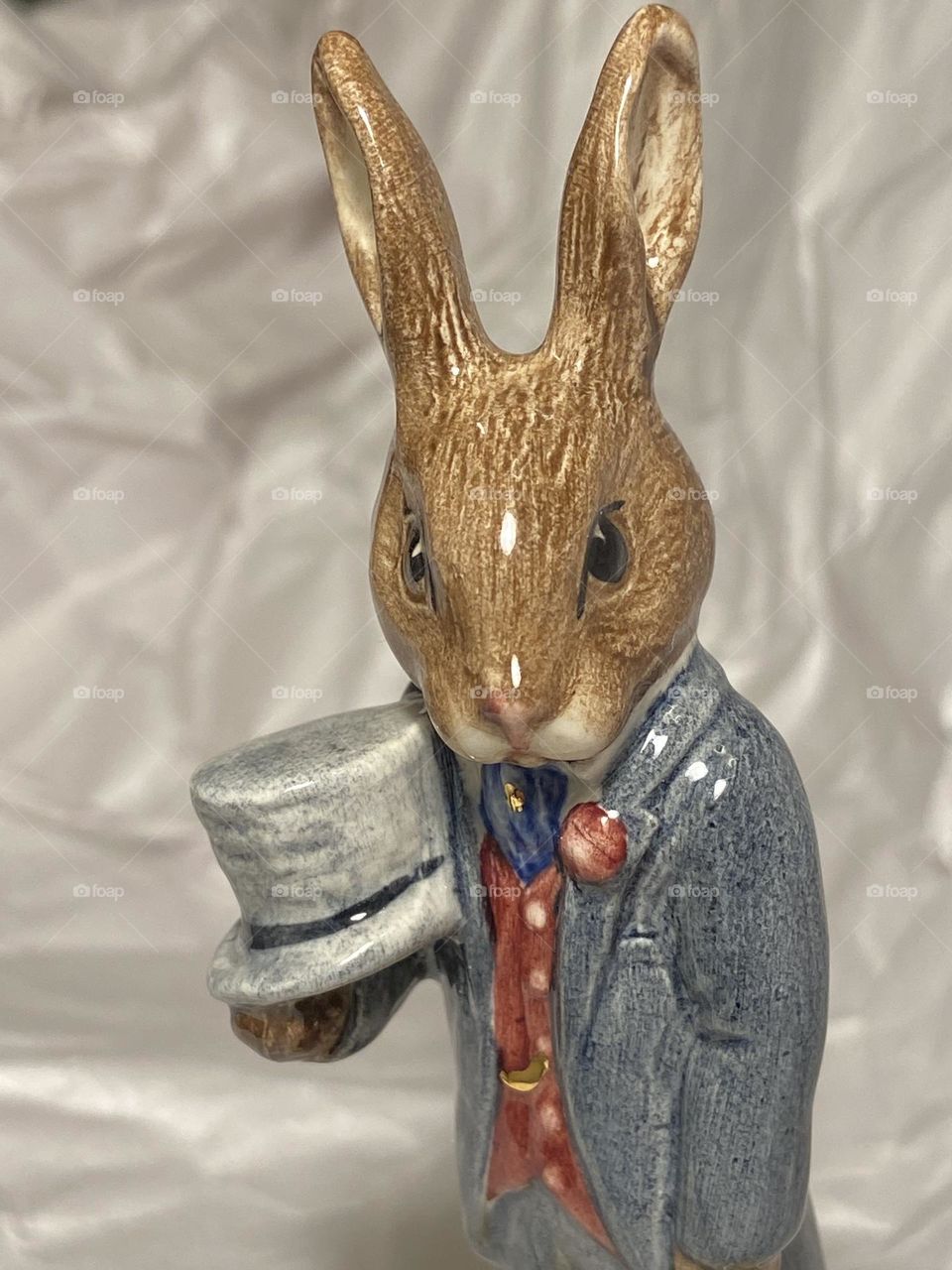 Groom Bunnykins from Beatrix Potter figurine made of fine porcelain 