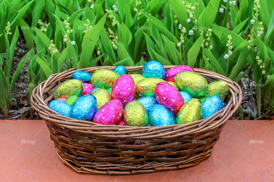Easter eggs ans thrush
