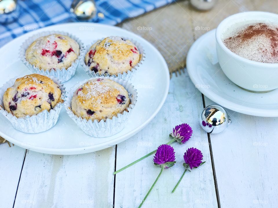 Mixed Berry Muffins 