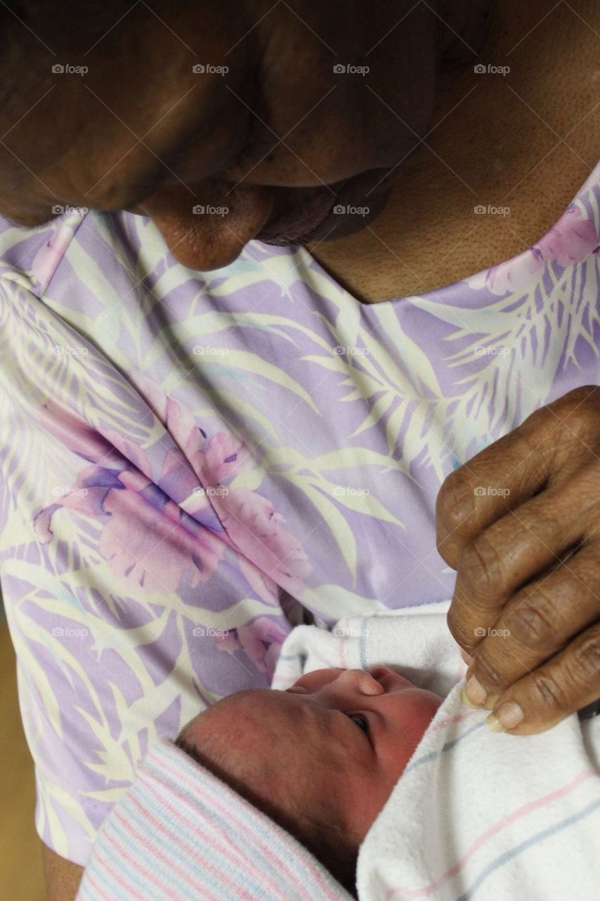 Great Grandmother Meets Great Granddaughter