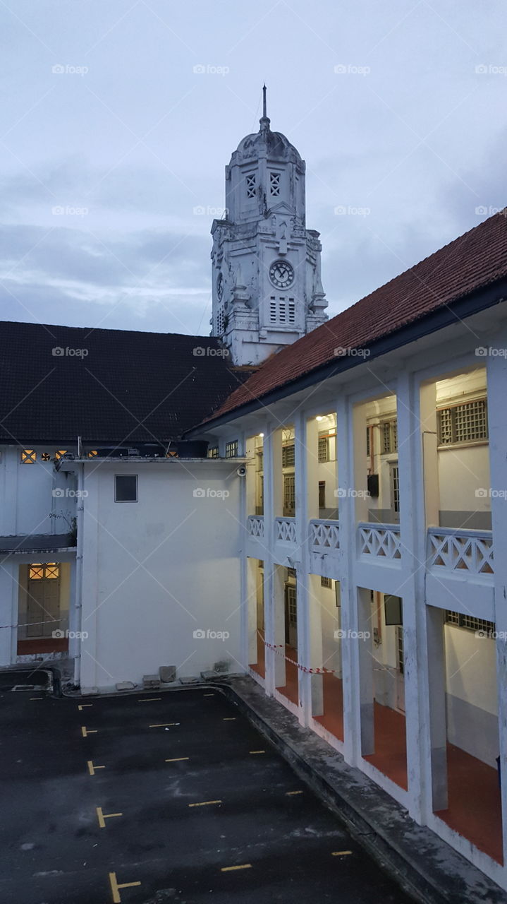 victoria institution classic clocktower