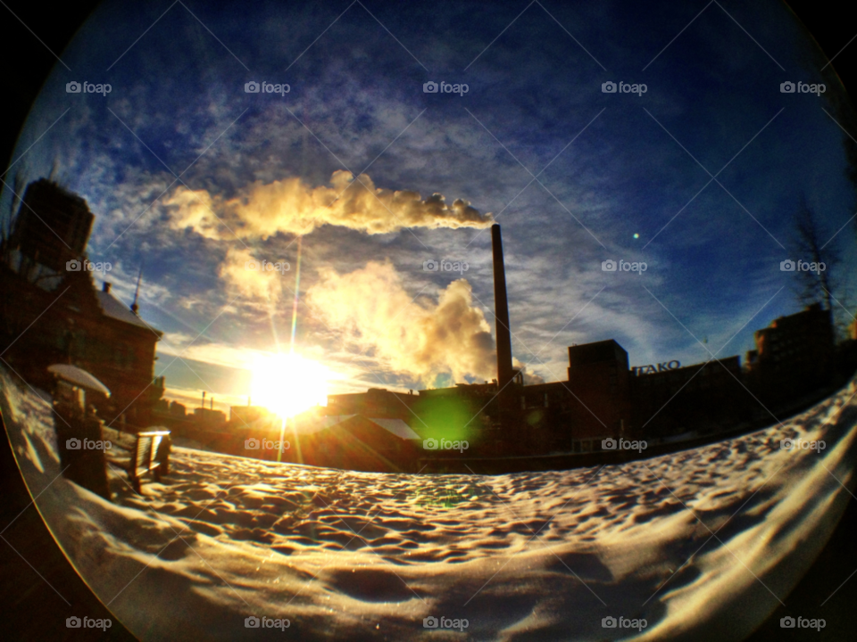 finland tampere snow winter sky by kekejari