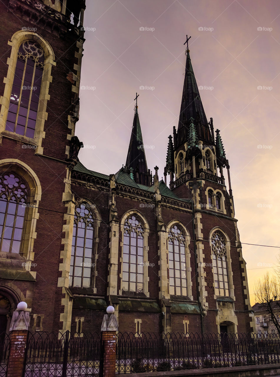 Lviv city architecture