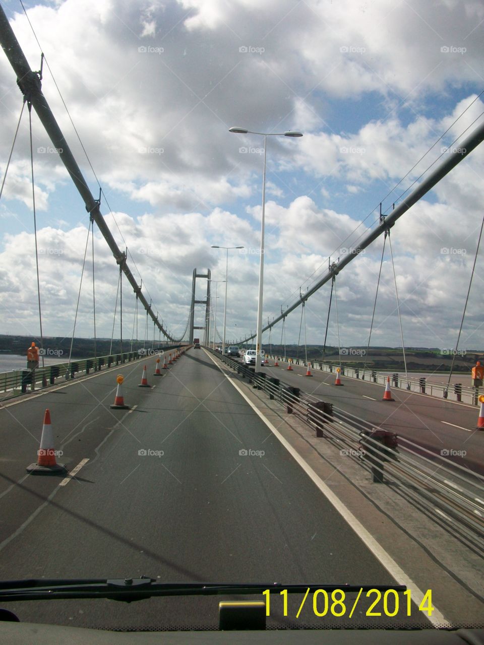suspension bridge  in thr U.K.