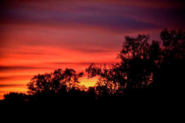 Wyoming Fall Sunset