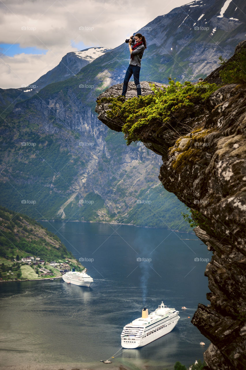 Geiranger fjord, Norway