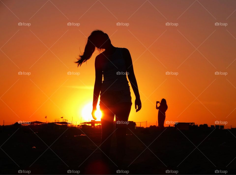 Sunset Girl