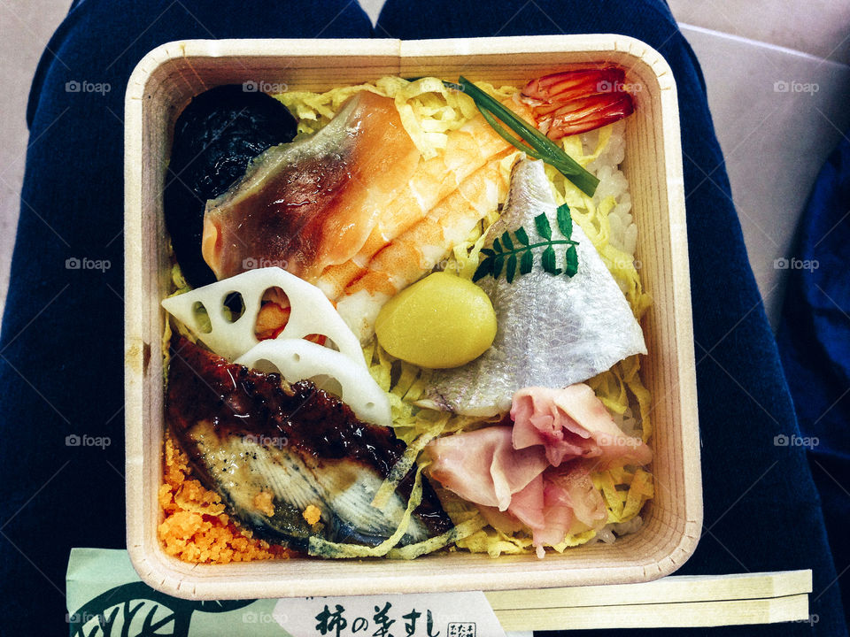 Bento box. Japanese lunch box