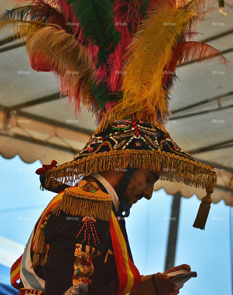 Getting Ready for the Carnival Parade